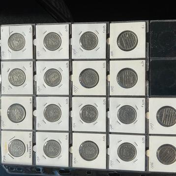 Nederland - set van 18 gulden vnl Koningin Juliana beschikbaar voor biedingen