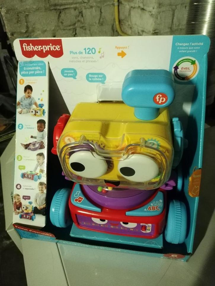 Robot Fischer Price neuf, Kinderen en Baby's, Speelgoed | Fisher-Price, Nieuw, Overige typen, Met licht, Met geluid, Ophalen