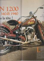 Moto Indian 1200 Big Chief 1940 collection, Utilisé, Envoi