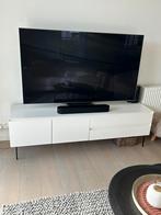 Tinto tv meubel mat wit 175Bx45Dx52H, 25 à 50 cm, Moins de 100 cm, 150 à 200 cm, Enlèvement