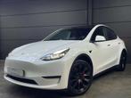 Tesla Model Y Long Range * VERKOCHT * VENDU * SOLD *, Auto's, Zwart, Wit, Leder, 5 zetels