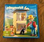 Playmobil 4491 - Opa bij konijnenhok, Kinderen en Baby's, Speelgoed | Playmobil, Ophalen of Verzenden, Zo goed als nieuw