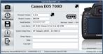 Canon EOS 700D Camera, 18 Megapixel, Gebruikt, Spiegelreflex, Canon