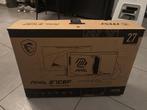 Écran gaming MSI 27 pouces, Informatique & Logiciels, Moniteurs, Gaming, HDMI, MSI, Enlèvement ou Envoi