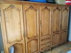 SLAAPKAMER IN MASSIEF EIK, Ophalen, Gebruikt, Tweepersoons, KLASSIEK