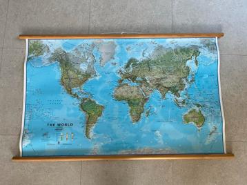 Wereldkaart beschikbaar voor biedingen