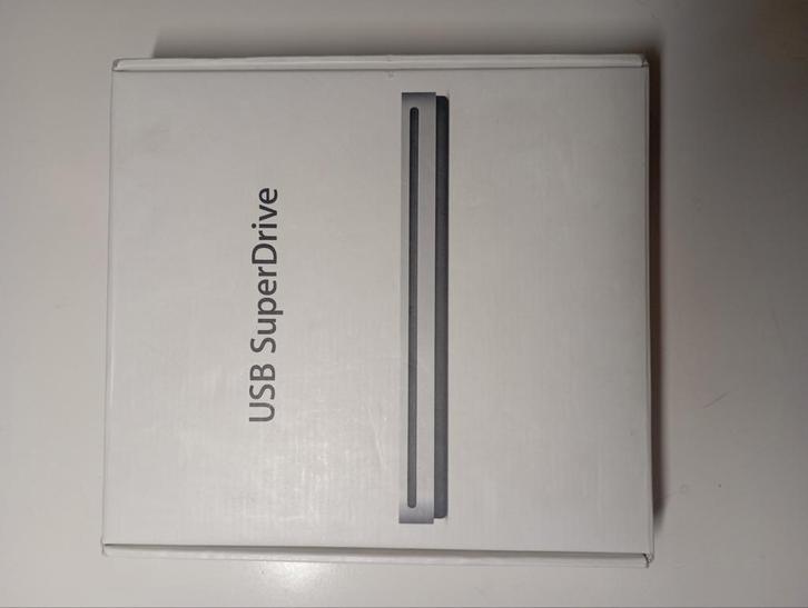 Apple USB SuperDrive, Computers en Software, Optische drives, Gebruikt, Cd, Dvd, Ophalen of Verzenden