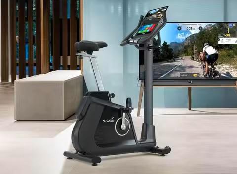 Nieuwe Skandika P14 hometrainer met touchscreen, Sport en Fitness, Fitnessmaterialen, Nieuw, Ophalen