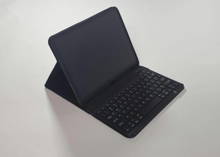 QWERTY Bluetooth Keyboard Case – iPad 10.9 2022/A16 (2025), Computers en Software, Tablet-hoezen