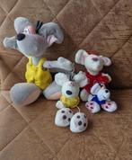 Diddl knuffels - 4 stuks - rood/geel/blauw, Verzamelen, Verzenden, Diddl, Zo goed als nieuw, Knuffel