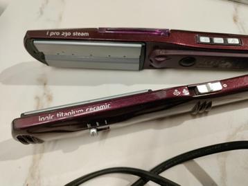 Koopje BaByliss stijltang i pro 230 steam Ionic titan. cer. beschikbaar voor biedingen