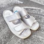 slippers waldlaufer wit-grijs uk 5 - Eu 38 - 24 cm, Kleding | Dames, Schoenen, Slippers, Ophalen of Verzenden, Wit