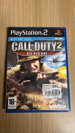 Call of Duty 2 Big Red One-spel, Games en Spelcomputers, Games | Sony PlayStation 2, Vanaf 16 jaar, Shooter, 1 speler, Zo goed als nieuw