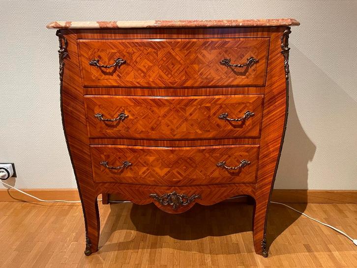 Commode met marmeren blad, Antiek en Kunst, Antiek | Meubels | Kasten, Ophalen