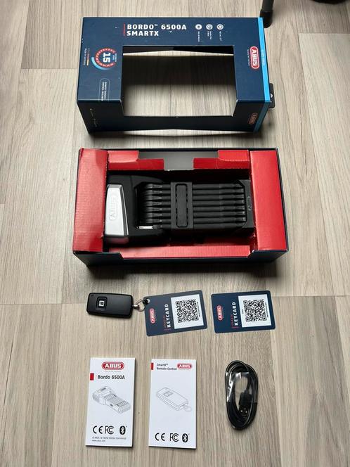 Abus bordo proficioneel slot digitaal met bluetout, Fietsen en Brommers, Fietsaccessoires | Fietssloten, Alarm, Ophalen of Verzenden