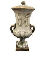 Vase Cratère en Porcelaine Royal Bohème - Art Nouveau, Antiquités & Art, Enlèvement ou Envoi