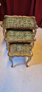 Vintage Bijzettafels - Verschillende, Huis en Inrichting, Ophalen, Minder dan 45 cm, Minder dan 55 cm, Gebruikt