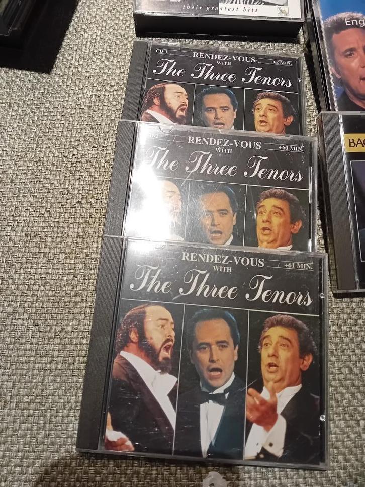 Rendez-vous with The Three Tenors: Luciano Pavarotti, Placid, Cd's en Dvd's, Cd's | Klassiek, Gebruikt, Vocaal, Romantiek, Ophalen of Verzenden
