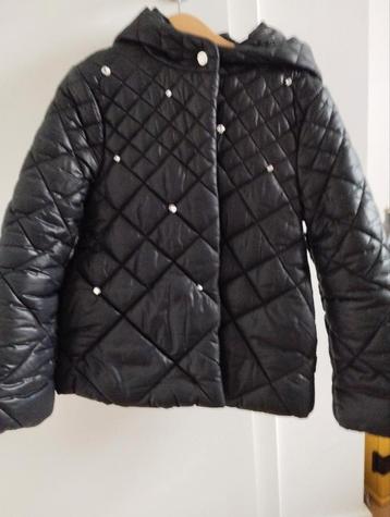 Veste fille noir, 6-7 ans- Sisley  disponible aux enchères