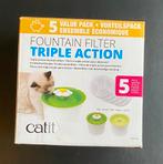 4 filtres pour fontaine de Catit, Animaux & Accessoires, Comme neuf, Enlèvement ou Envoi