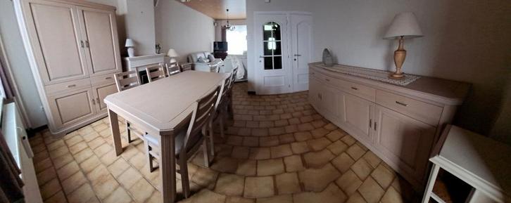 Mooie volle eiken eetkamer, Huis en Inrichting, Complete eetkamers, Ophalen