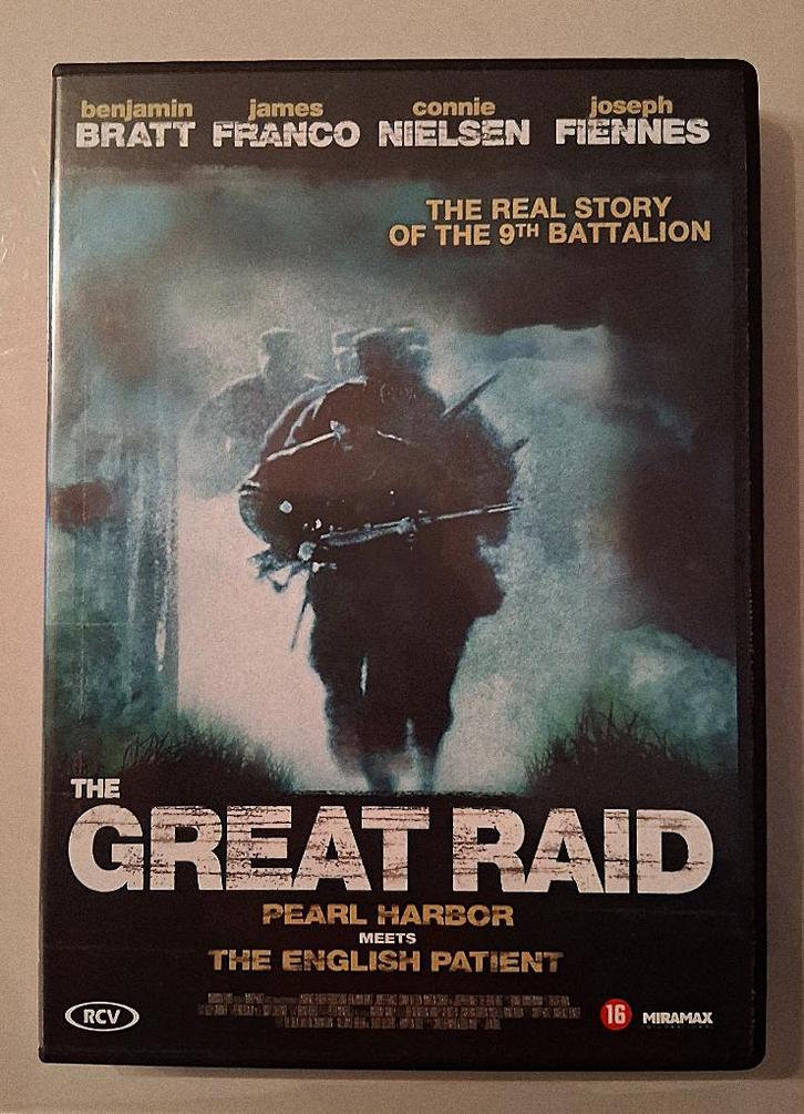 💰KOOPJE:Great Raid (oorlogsfilm) AANRADER, CD & DVD, DVD | Action, Utilisé, Guerre, Enlèvement ou Envoi
