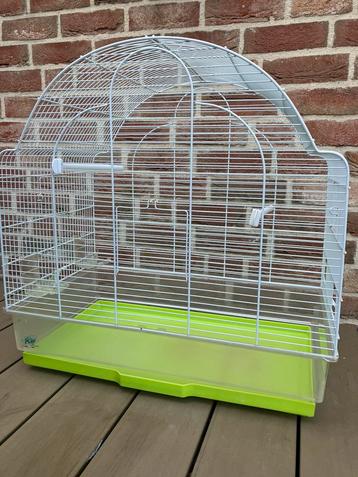 GROTE LUXE VOGELKOOI MET DOORZICHTIGE BODEM 60 EURO, Dieren en Toebehoren, Ophalen, Zo goed als nieuw, Overige materialen, Vogelkooi
