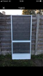 Vliegendeur met pomp, Doe-het-zelf en Bouw, Deuren en Vliegenramen, Ophalen, Gebruikt, 80 tot 100 cm, Hordeur