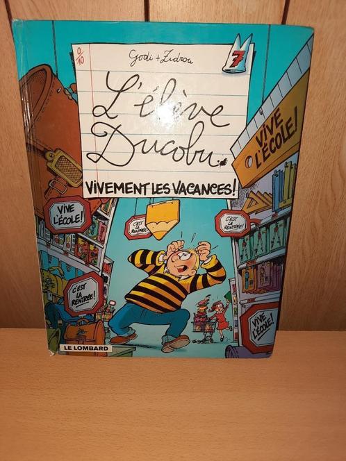 BD L'élève Ducobu 7 : Vivement les vacances !, Boeken, Stripverhalen, Gelezen, Eén stripboek, Ophalen of Verzenden