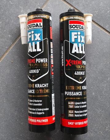 Colle de montage en polymère hybride

Fix ALL X-treme Power beschikbaar voor biedingen