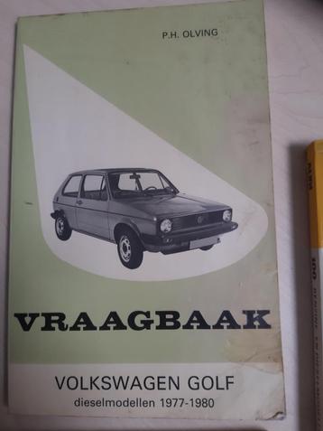 Vraagbaak P.H. Olving  VW GOLF diesel  1977 tot 1980 beschikbaar voor biedingen