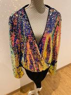 Feestelijke body., Ophalen, Zo goed als nieuw, Maat 42/44 (L), Roze