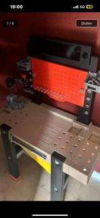 black decker bouw tafel jongen / mechaniek werkbank, Doe-het-zelf en Bouw, Werkbanken, Ophalen, Zo goed als nieuw