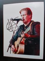 Gesigneerde foto van Johnny Logan., Verzenden, Nieuw