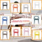 Chaises style kartell, Livraison partout en Belgique chaises neuf encore emballé, Autres matériaux, Cinq, Six Chaises ou plus