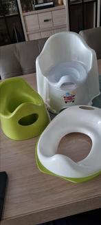 set van 3, kinder potjes en wc-bril verkleiner, Ophalen, Gebruikt
