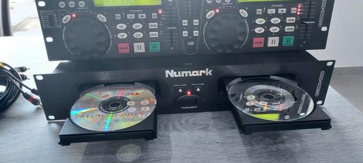Double lecteur cd Numark CDN88, Muziek en Instrumenten, Dj-sets en Draaitafels, Zo goed als nieuw, Draaitafel, Numark, Ophalen