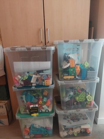 duplo (6 boxen) +- 100 stenen per box, Enlèvement, Comme neuf, Ensemble complet, Duplo