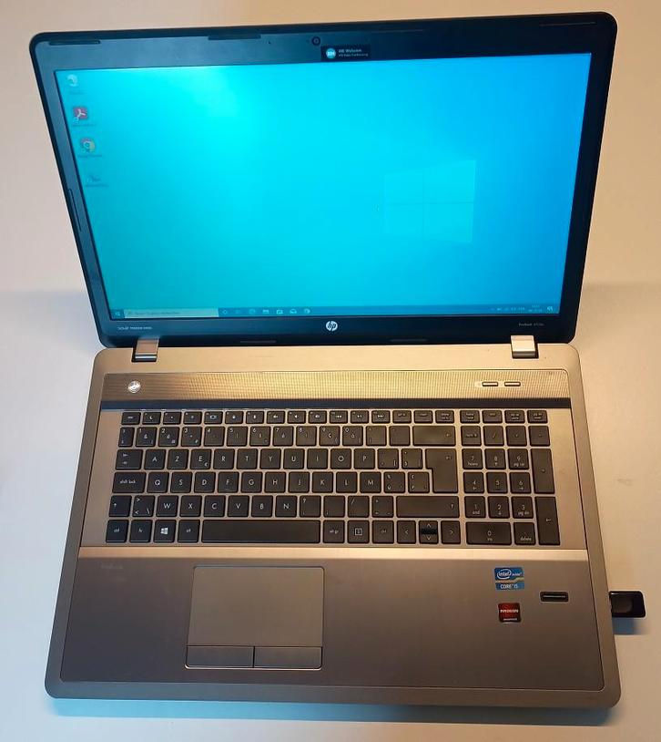 HP ProBook 4740s portable computer, Informatique & Logiciels, Ordinateurs portables Windows, Utilisé, 17 pouces ou plus, SSD, Azerty