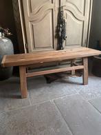 Houten bankje/ houten tafeltje, Huis en Inrichting, Ophalen, Onbekend, Onbekend, Onbekend