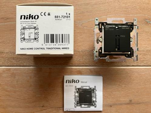 Niko 551-72101 Geconnecteerde enkelvoudige schakelaar 10A, Electroménager, Électroménager & Équipement Autre, Neuf, Enlèvement ou Envoi