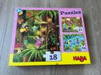 Haba 3 puzzels (12, 15, 18 stukjes) thema elfjes, Kinderen en Baby's, Ophalen of Verzenden