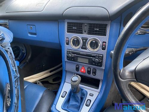 MERCEDES SLK R170 BLAUW middenconsole radio kachelpaneel 96-, Autos : Pièces & Accessoires, Tableau de bord & Interrupteurs, Mercedes-Benz