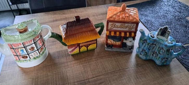 tony carter koffiepot , theepot , koekjes pot , uit jaren 90, Antiek en Kunst, Curiosa en Brocante, Ophalen