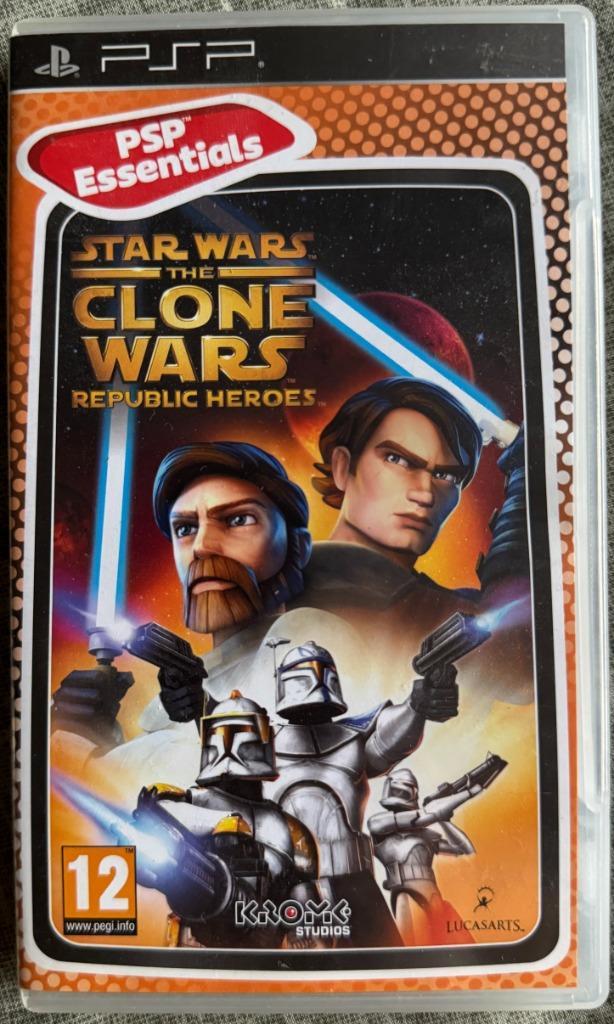Star Wars The Clone Wars: Republic Heroes [PSP], Games en Spelcomputers, Games | Sony PlayStation Portable, Gebruikt, Avontuur en Actie