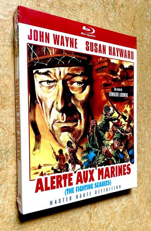 THE FIGHTING SEABEES (Gerestaureerd HD) // NIEUW / Sub CELLO, Cd's en Dvd's, Blu-ray, Nieuw in verpakking, Avontuur, Ophalen of Verzenden