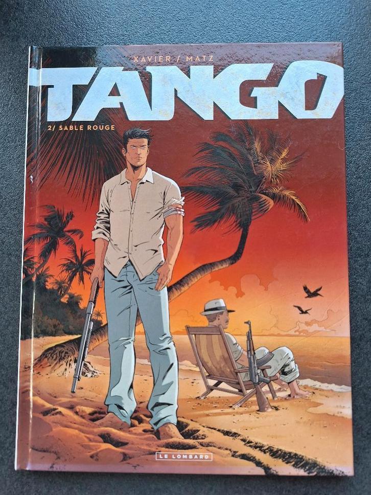 BD Tango - sable rouge - Xavier/Matz, Livres, BD, Comme neuf, Une BD, Enlèvement ou Envoi