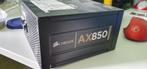 Alimentation modulaire Corsair AX850 Gold, Comme neuf, Enlèvement ou Envoi