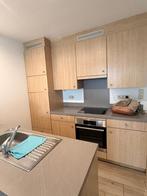 Keuken met toestellen, Maison & Meubles, Cuisine | Cuisines complètes, Gris, Bois, Comme neuf, Enlèvement