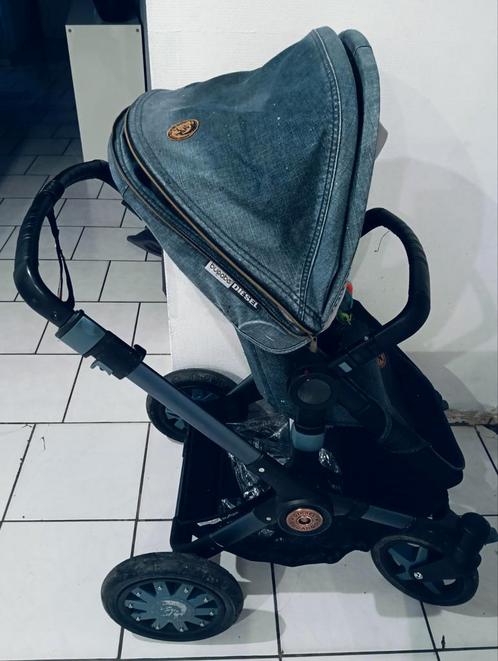 Poussette duo diesel, Kinderen en Baby's, Kinderwagens en Combinaties, Zo goed als nieuw, Kinderwagen, Bugaboo, Met reiswieg, Ophalen of Verzenden